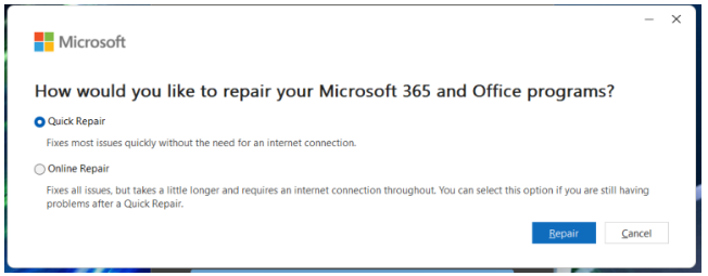 Microsoft 365 Office Programs